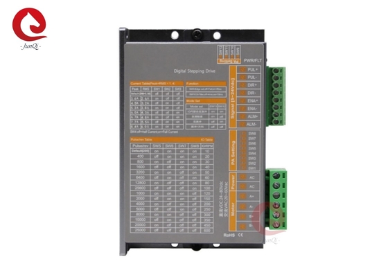 Junqi 24V ~ 80VDC ток2.0A ~ 8.4A Цифровое погружение на 4,68-проводный 2-фазный шаговый двигатель