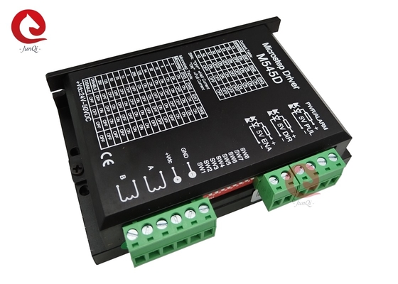 Junqi 2-фазный шаговой драйвер M545D 24-50VDC 1.5-4.5A Для 57 мм/86 мм шагового двигателя