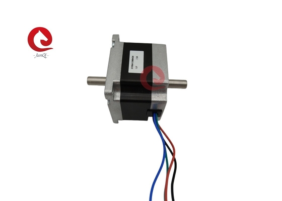 Junqi Nema23 Двойной шахтный шаговый двигатель 57HS4120B4/ B4D8 Холинг крутящий момент 0,55N.m/0,7N.m