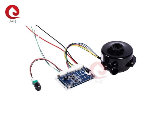 JUNQI 24V 24000rpm 57m3/h Поток воздуха высокое давление Бесбрюшевый постоянный вентилятор для очистки воздуха