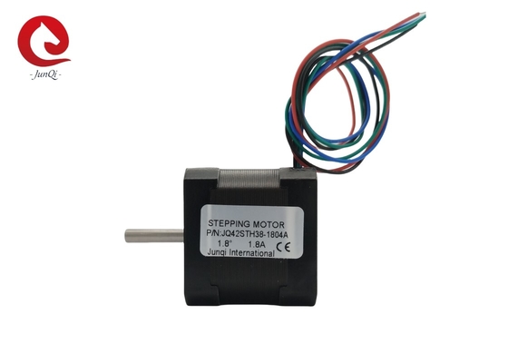 JQ42STH38-1804A 4-волоконный Nema17 шаговый мотор 38 мм Длина 1.8A 0.4Nm Для лазера CNC и 3D-принтера