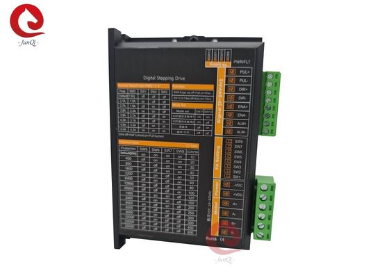 JQ6A 2-фазный шаговый двигатель драйвер 24-80VDC 1-6A шаговый двигатель контроллер для Nema17 Nema 23 Nema34