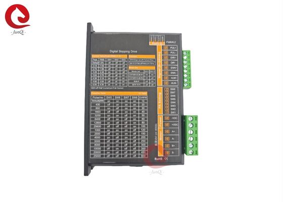 JQ6A 2-фазный шаговый двигатель драйвер 24-80VDC 1-6A шаговый двигатель контроллер для Nema17 Nema 23 Nema34