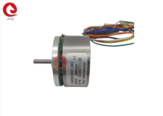 JUNQI  JQ45BLW27 24В 4840 об/мин 130 мН·м Крутящий момент Плоский ротор BLDC-двигатель
