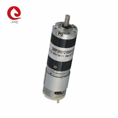 дом Applicance мотора JQM-28RP385 DC планетарной шестерни вращающего момента 12V 28mm высокий, контроль состояния безопасности